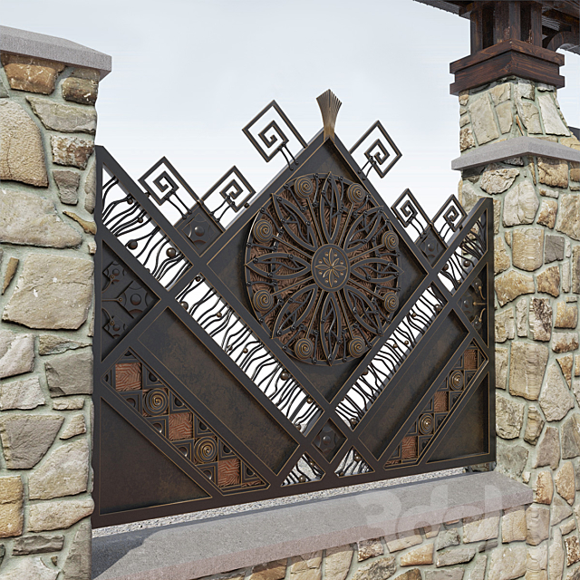 Gate 3DSMax File - thumbnail 3