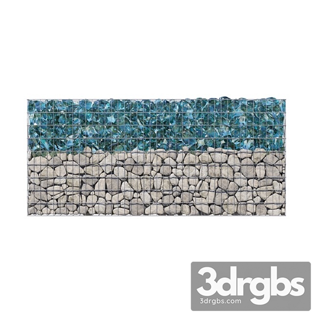 Glass Gabion 3 3dsmax Download - thumbnail 1