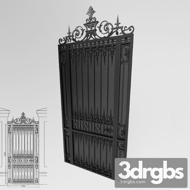 Kalitka Gate 3dsmax Download - thumbnail 1