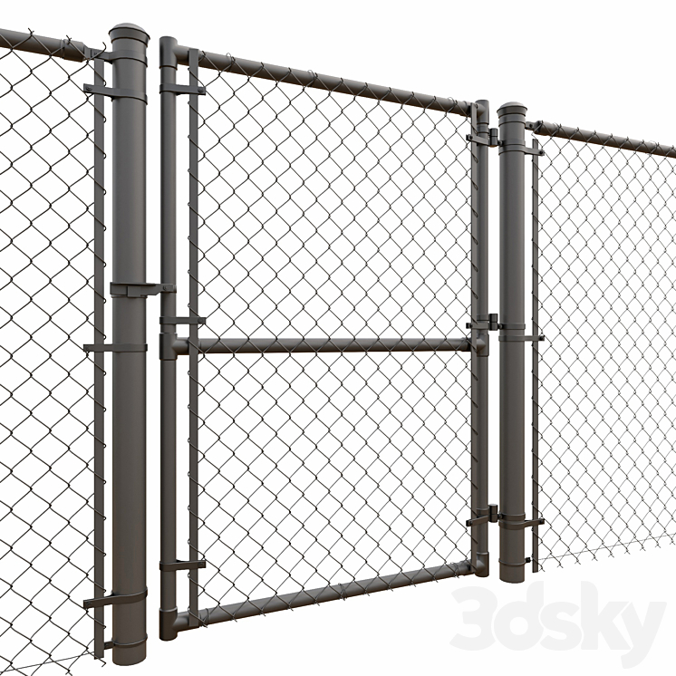 Mesh fencing 3DS Max - thumbnail 1