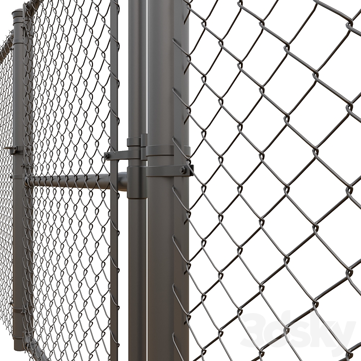 Mesh fencing 3DS Max - thumbnail 2