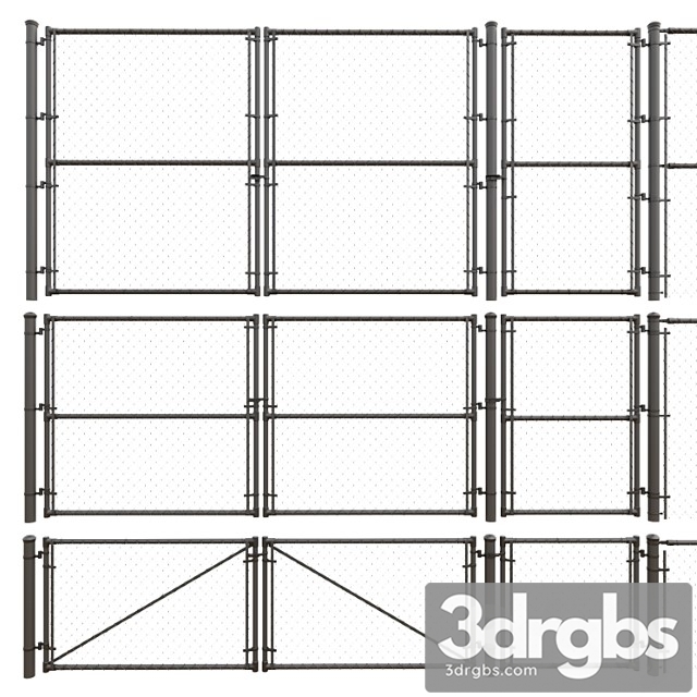 Mesh fencing 3dsmax Download - thumbnail 1