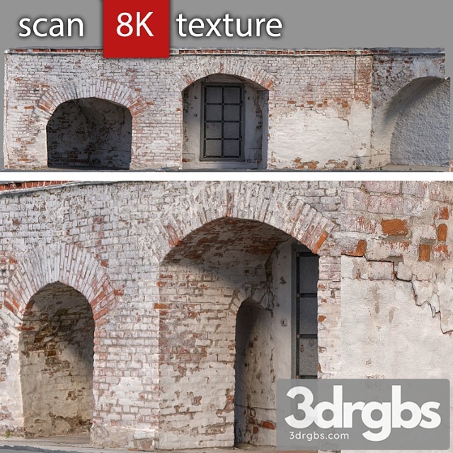 Wall With Arch 2 3dsmax Download - thumbnail 1