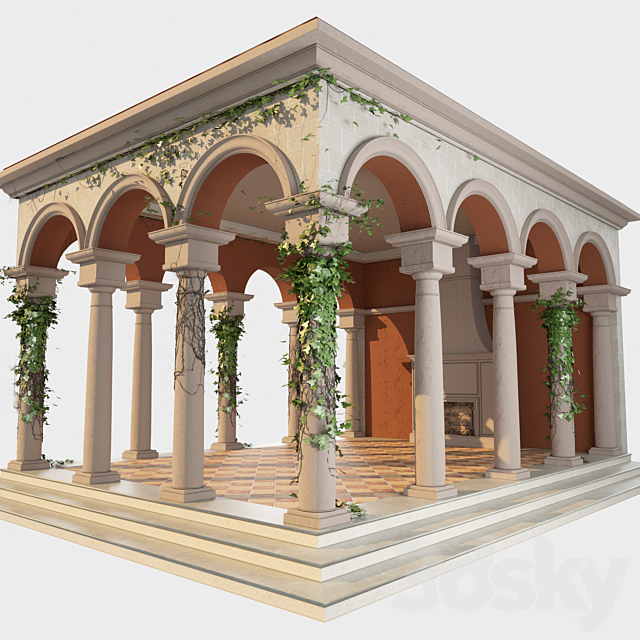 Alcove 3ds Max - thumbnail 2