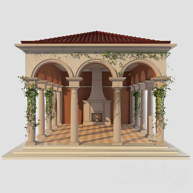 Alcove 3ds Max - thumbnail 3