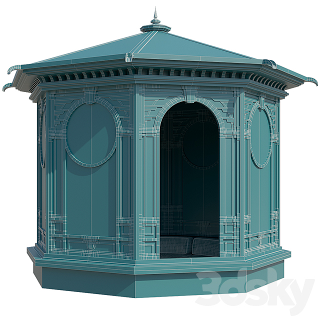 Alcove 3DSMax File - thumbnail 4