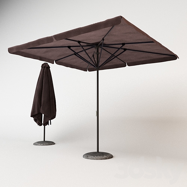 Aluminium patio umbrella GIDUS MADI T _ Umbrella GIDUS MADI T 3DSMax File - thumbnail 1