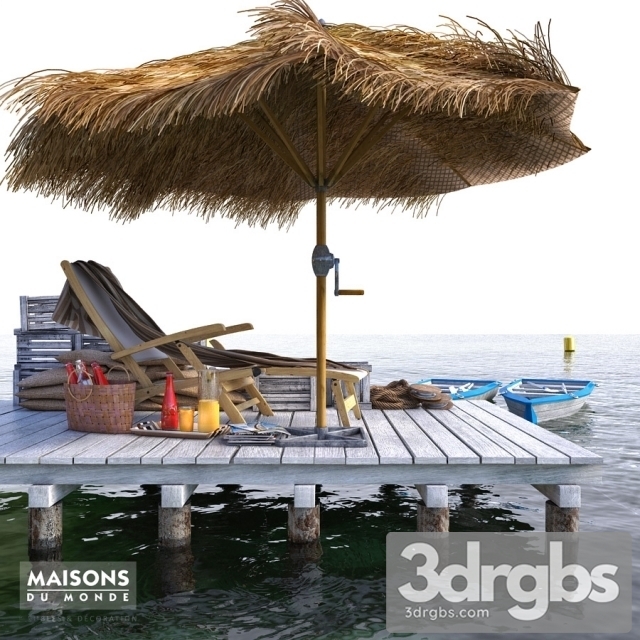 Au Bord Du Lac 3dsmax Download - thumbnail 1