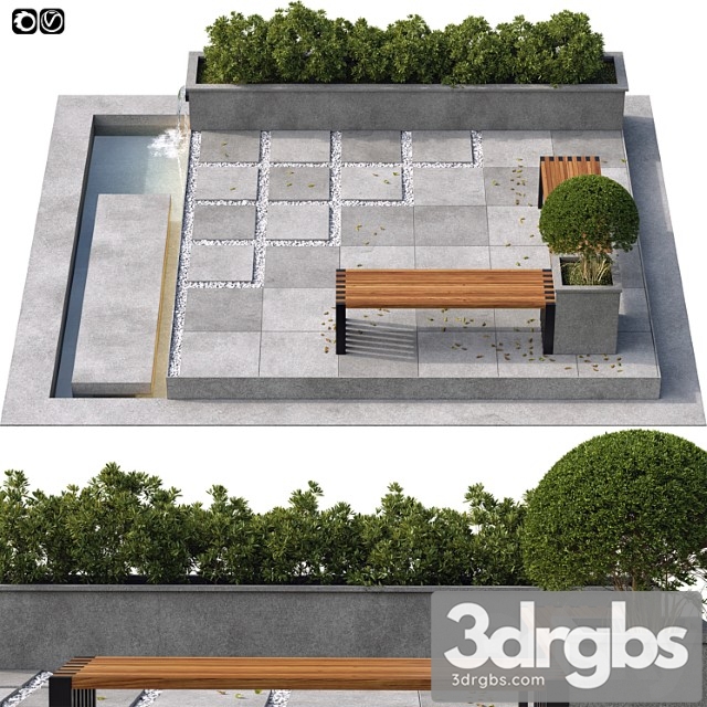 Back Yard 1 3dsmax Download - thumbnail 1