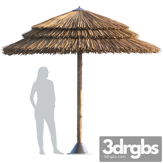 Beach umbrella 3dsmax Download - thumbnail 1