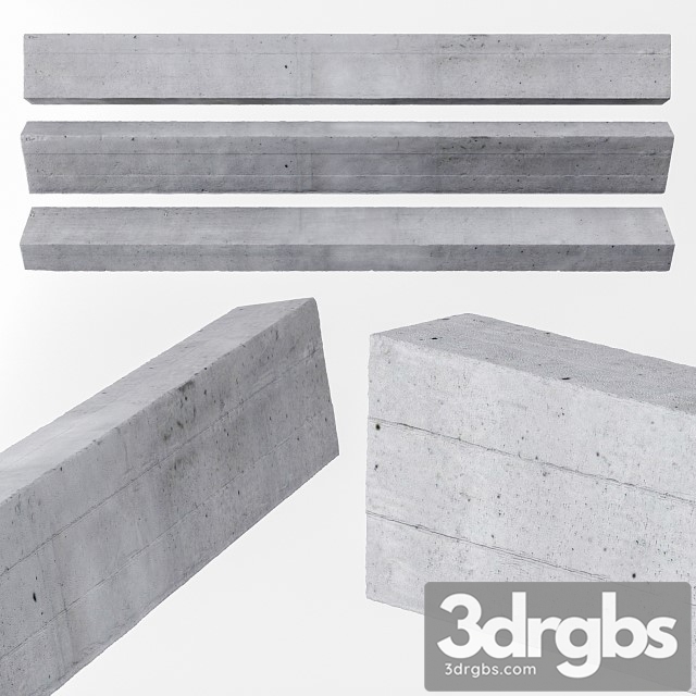 Beam Concrete Ceiling 3dsmax Download - thumbnail 1