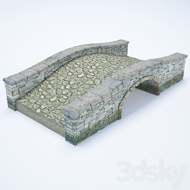 Bridge from the masonry 3DSMax File - thumbnail 1