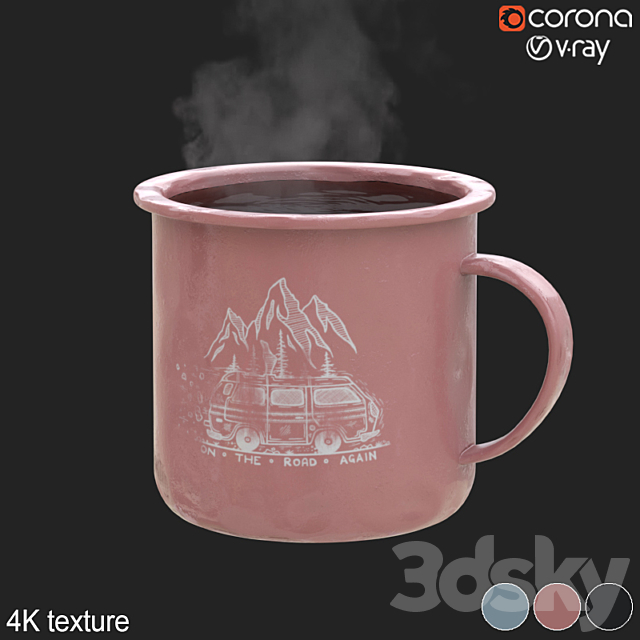 camping mug 001 3DSMax File - thumbnail 1