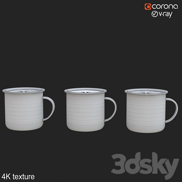 camping mug 001 3DSMax File - thumbnail 7