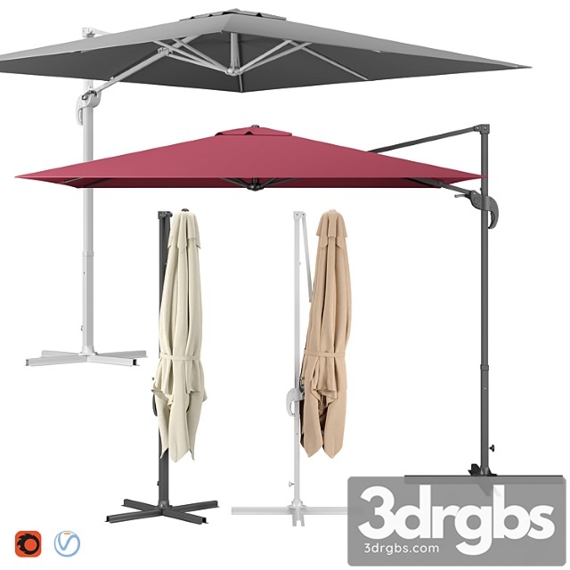 Cantilever parasol 3dsmax Download - thumbnail 1