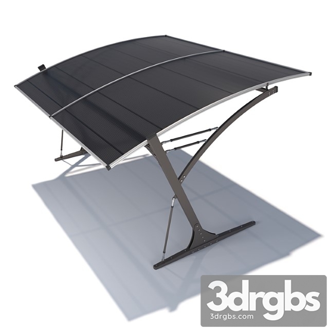 Carport Decart 3dsmax Download - thumbnail 1