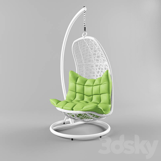 Chair-swing “Vichy” 3DSMax File - thumbnail 1