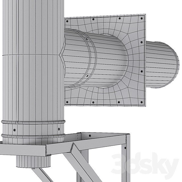 Chimney 3DSMax File - thumbnail 4