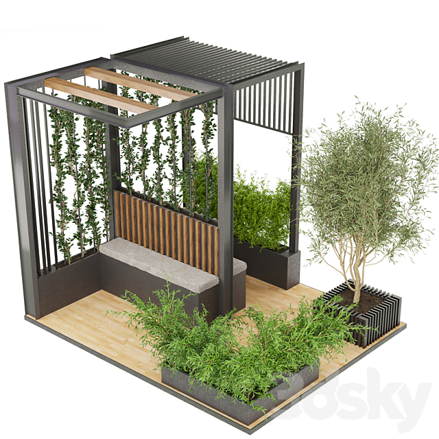 Collection plant vol 208 3ds Max - thumbnail 1