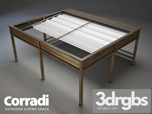 Corradi Pergola 3dsmax Download - thumbnail 1