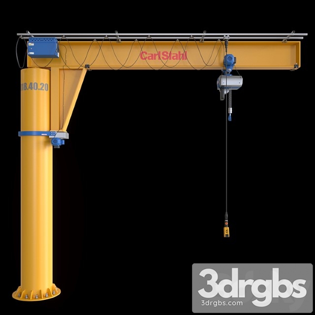 Crane Lift Carlstahl 3dsmax Download - thumbnail 1