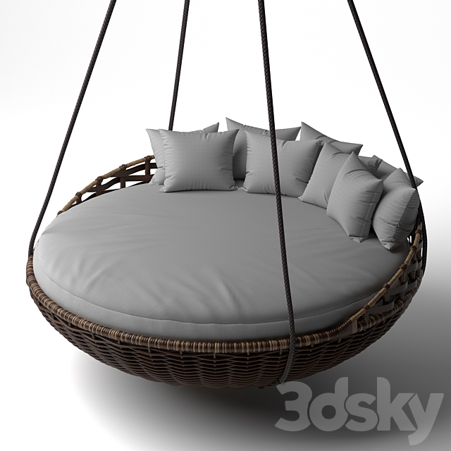 Daybed Swing Swing Hanging Daybed 3ds Max - thumbnail 1