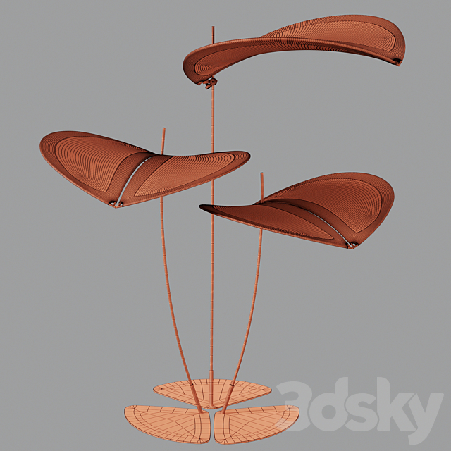 Egoparis Petal Sunshade 3DSMax File - thumbnail 4