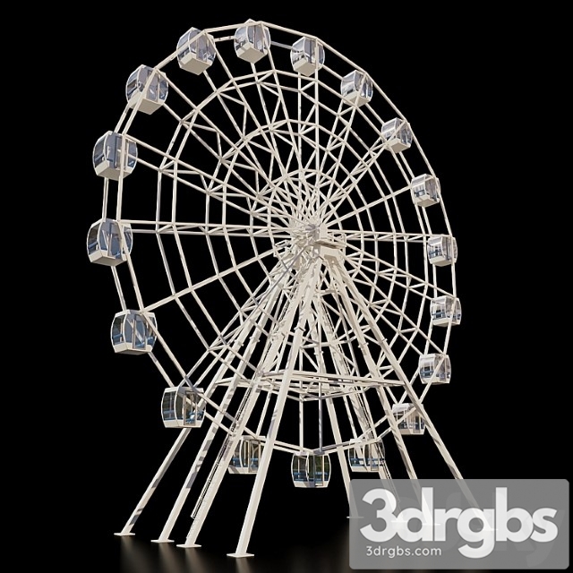 Ferris wheel 3dsmax Download - thumbnail 1