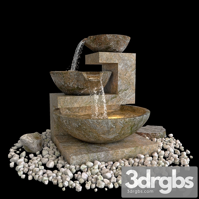 Fountain 01 3dsmax Download - thumbnail 1