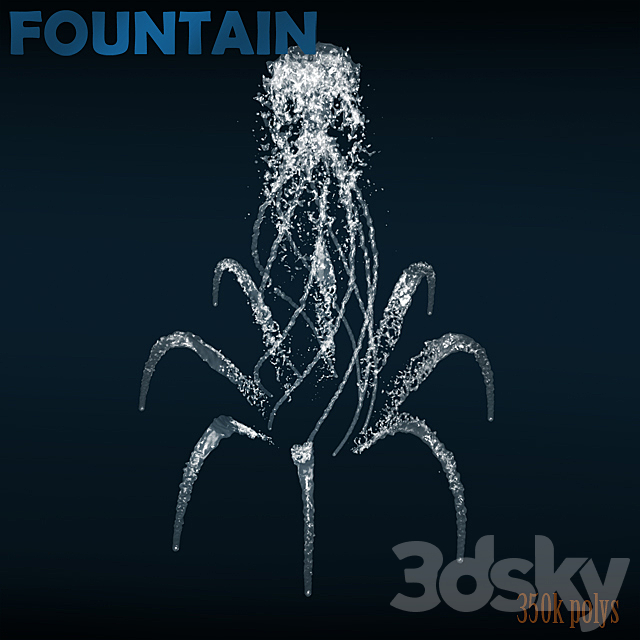 Fountain 3DSMax File - thumbnail 2