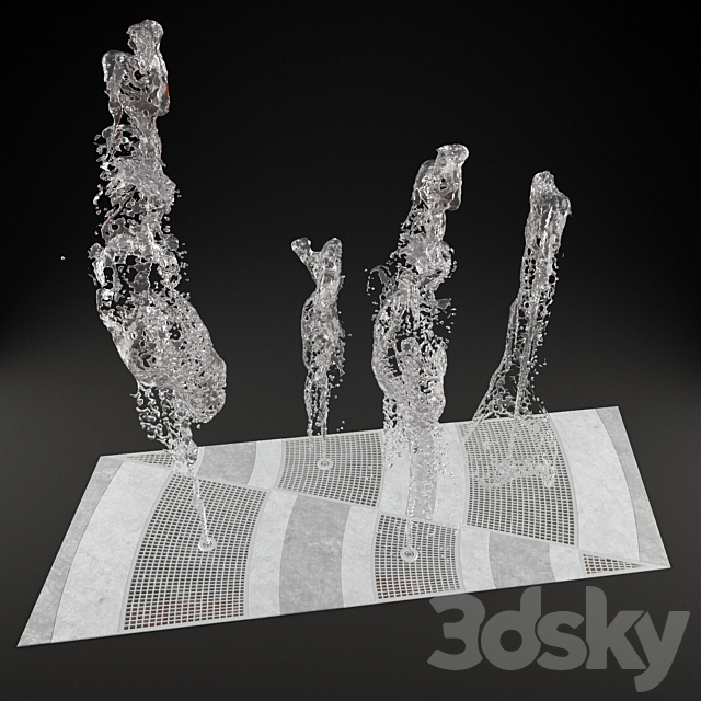 fountain City 3DSMax File - thumbnail 1