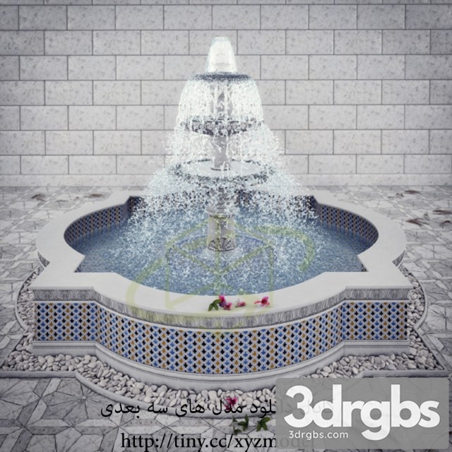 Fountain E1 3dsmax Download - thumbnail 1