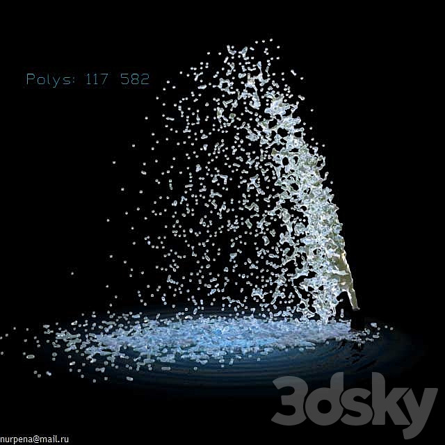 Fountain V2 3DSMax File - thumbnail 1