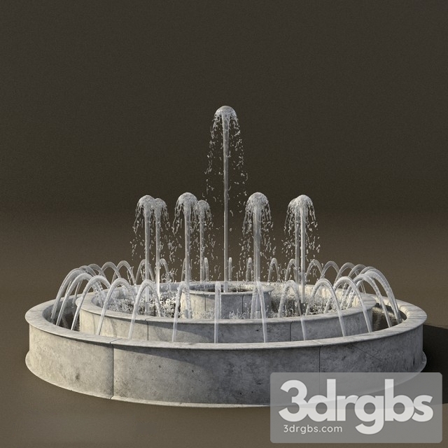 Fountain Water 3dsmax Download - thumbnail 1