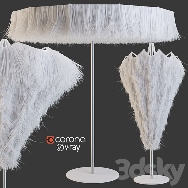 Frou parasol 3DSMax File - thumbnail 1