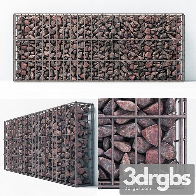 Gabion Cage 3dsmax Download - thumbnail 1