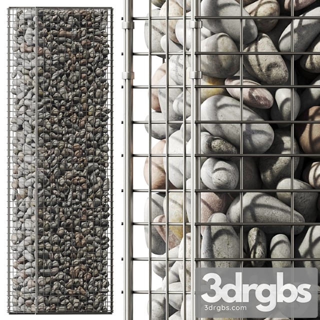 Gabion Decor n7 3dsmax Download - thumbnail 1