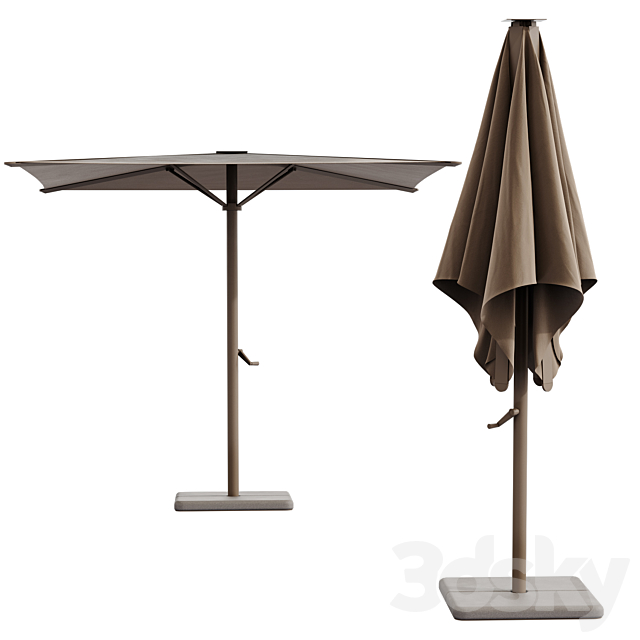 Gandiablasco Bali Folding parasol (corona7 + vray) 3ds Max - thumbnail 1