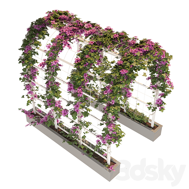 Garden arch 3ds Max - thumbnail 2