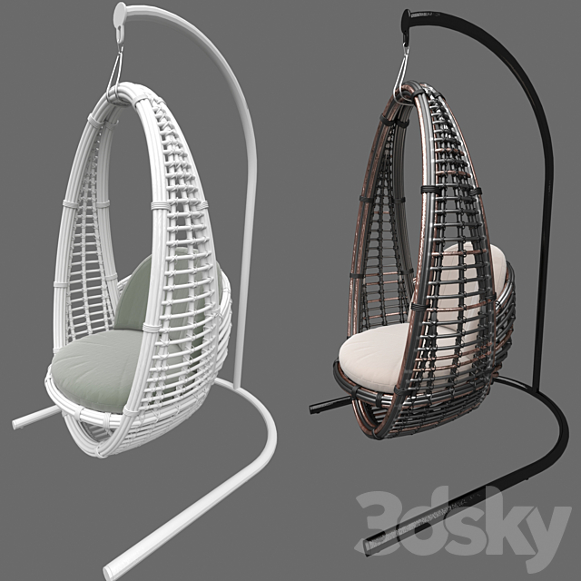 Garden swing Skylinedesign Occasionals HERI 3ds Max - thumbnail 2