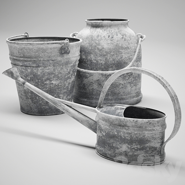 Garden tools 3ds Max - thumbnail 2