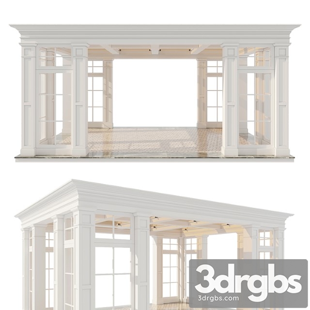 Gazebo 2 3dsmax Download - thumbnail 1