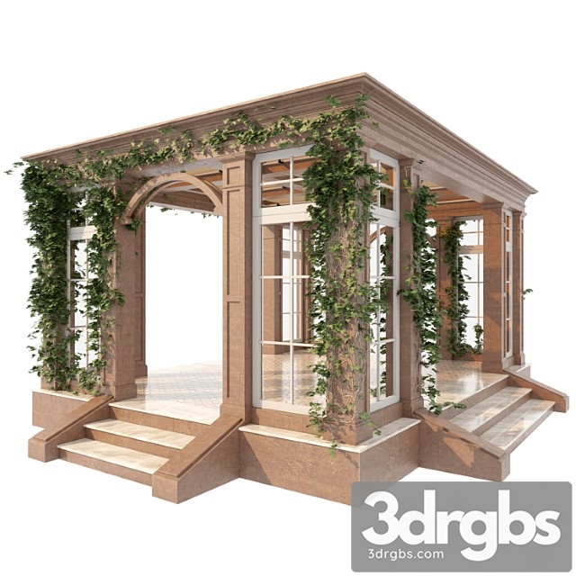 Gazebo 3dsmax Download - thumbnail 1