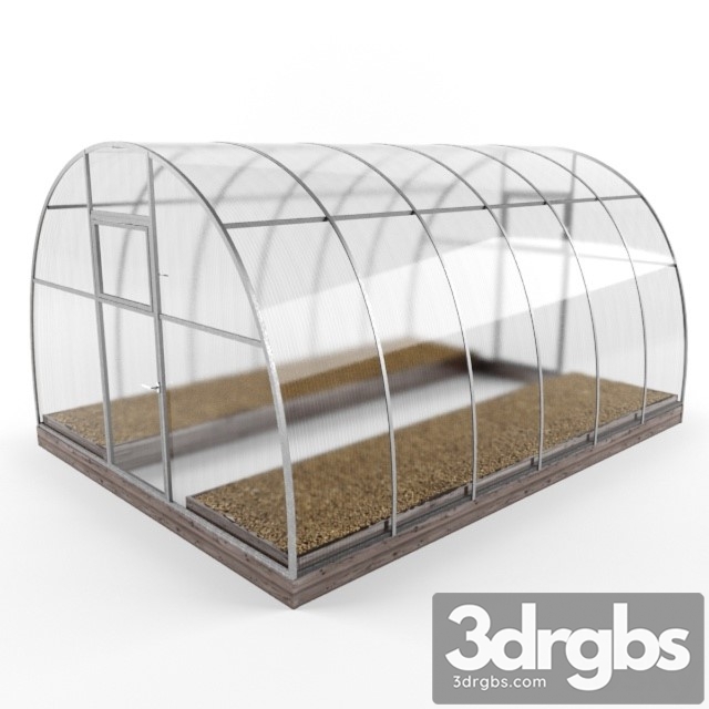 Green House 3dsmax Download - thumbnail 1