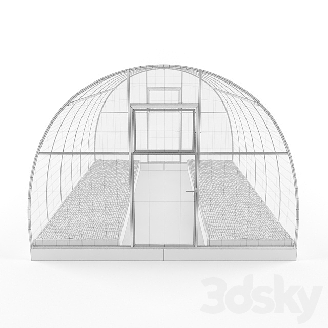 Greenhouses 3DSMax File - thumbnail 2