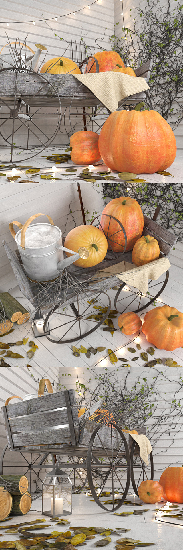 Halloween Decoration Set (Exterior) 3ds Max - thumbnail 2