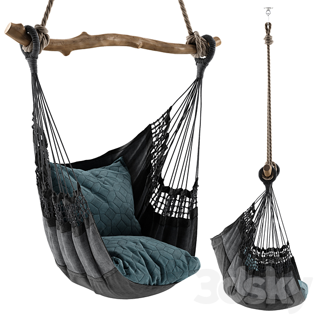 Hammock chair 3DSMax File - thumbnail 1