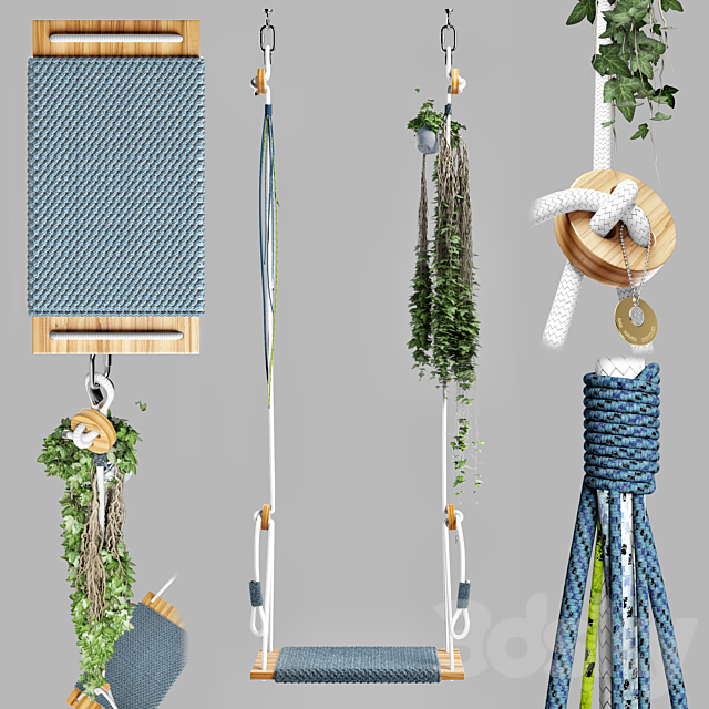 Iota Ocean Rug Swing 3DSMax File - thumbnail 1