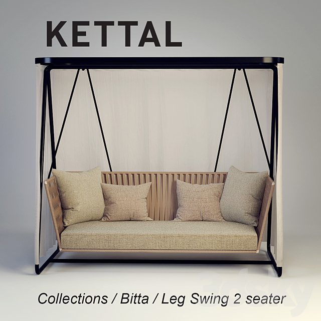 Kettal Collections Bitta 3DSMax File - thumbnail 2