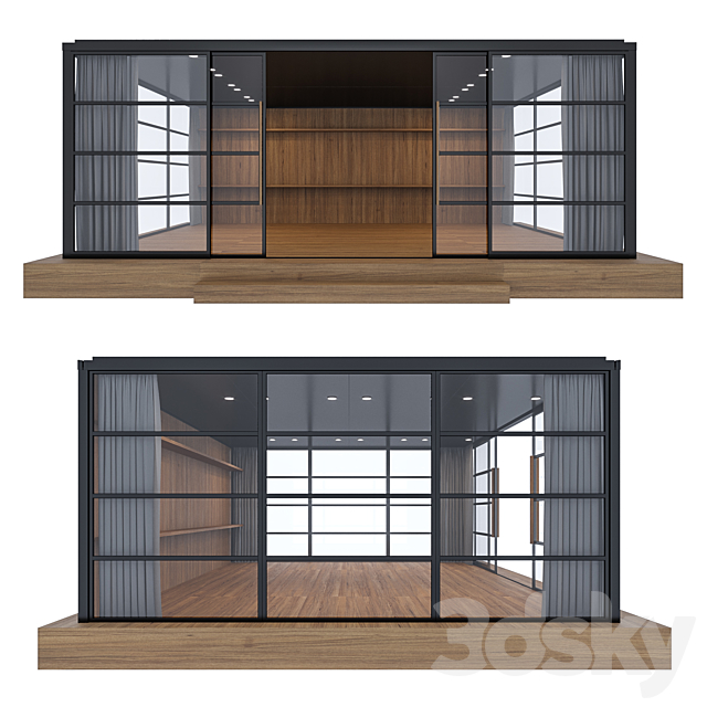 Kettal Office Pavilion 2 3ds Max - thumbnail 1